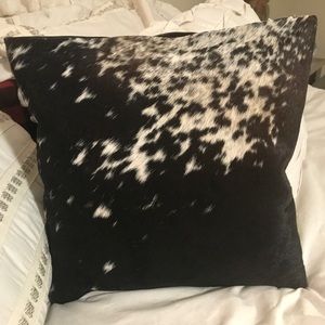 Cowhide Pillow - Western Farmhouse Decor